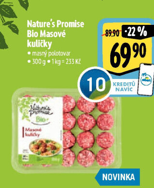 Masové kuličky Bio Nature'