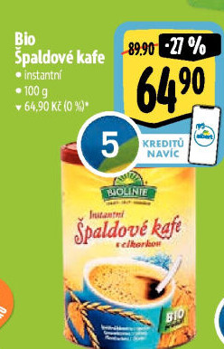 Nápoj instantní špaldový s cikorkou Biolinie