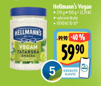 Produkty Vegan Hellmann'