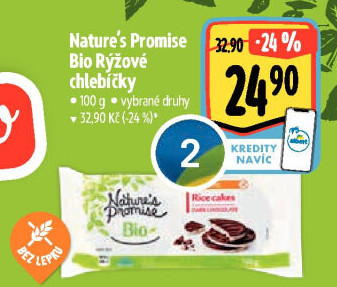 Rýžové chlebíčky bio Nature'