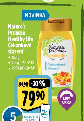 Sladidlo Čekankové slazení Healthy life Nature'