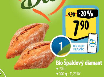 Špaldové pečivo bio