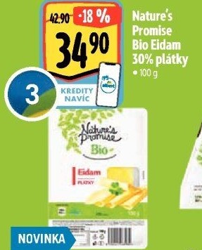 Sýr Eidam bio Nature'