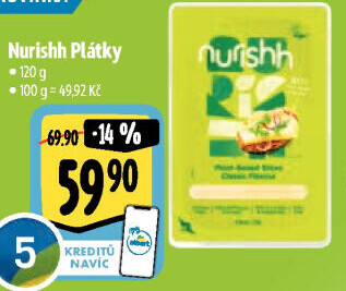 Sýr rostlinný Nurishh