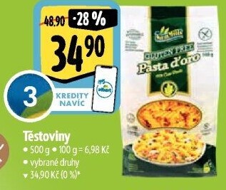 Těstoviny bez lepku Sam Mills