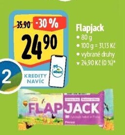 Tyčinka bez lepku Flapjack Wholebake