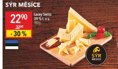 Lacey Swiss 39 % t. v s.