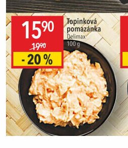 Topinková pomazánka Delimax