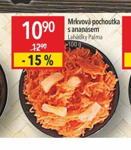 Mrkvová pochoutka s ananasem Lahůdky Palma