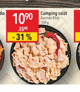 Camping salát Gurmán Klub