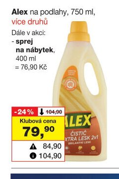 Alex na podlahy, 750 ml