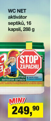 Aktivátor septiků biologický WC Net