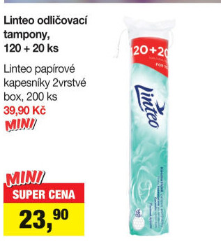 Odličovací tampony Linteo