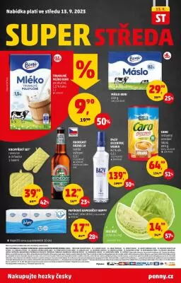 akční leták Penny Market 7.9.2023-13.9.2023