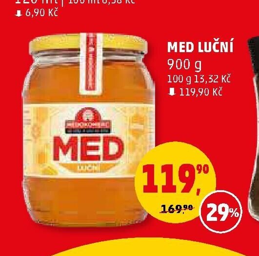 MED LUČNÍ 900 g