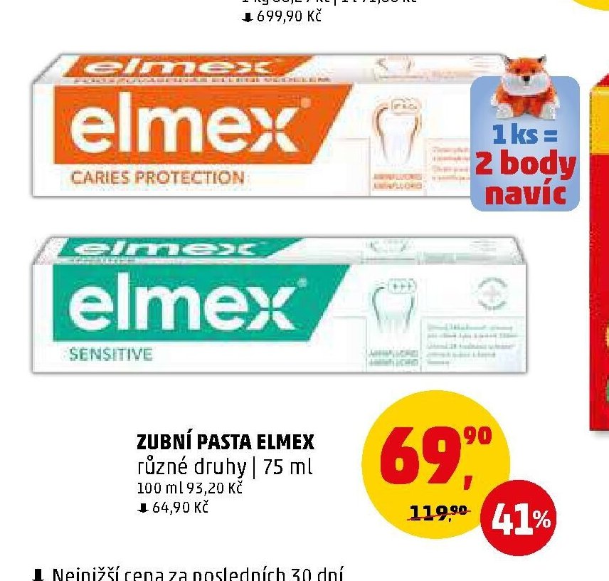 ZUBNÍ PASTA ELMEX různé druhy | 75 ml