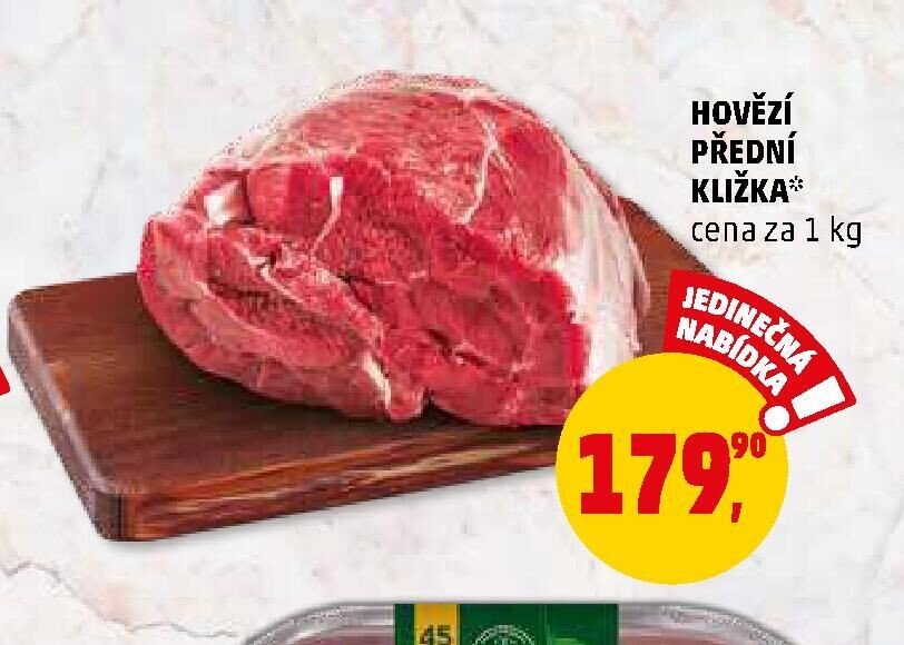 HOVĚZÍ PŘEDNÍ KLIŽKA