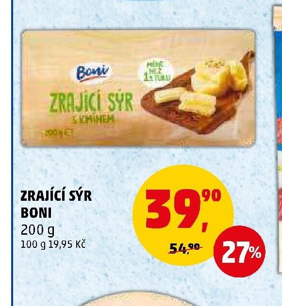 Zrající sýr Boni