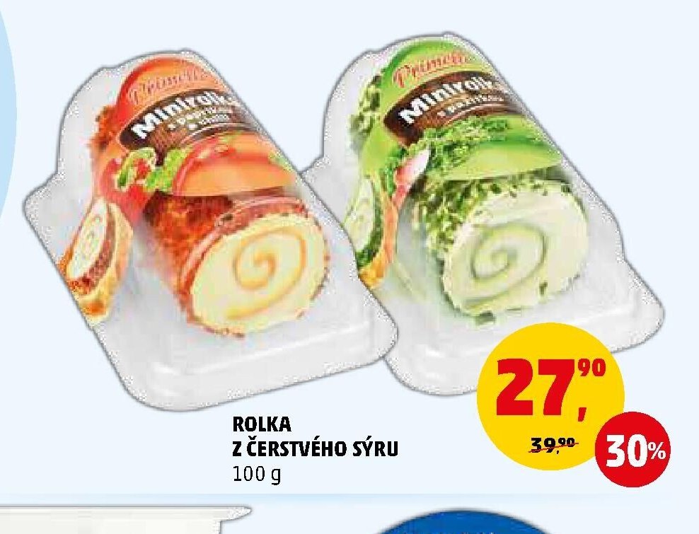 Rolka z čerstvého sýru