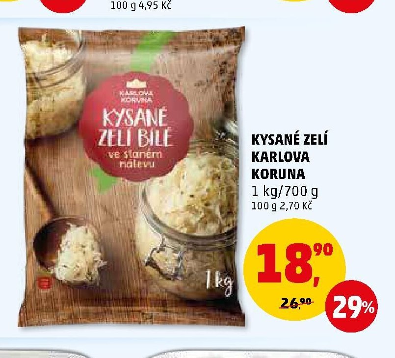Kysané zelí Karlova Koruna