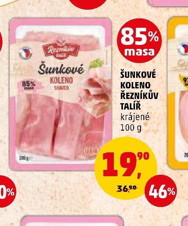 ŠUNKOVÉ KOLENO ŘEZNÍKŮV TALÍŘ krájené 100 g