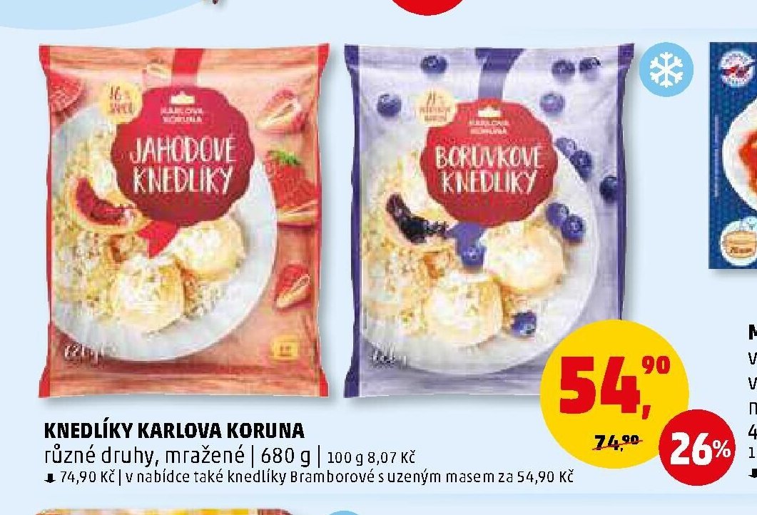 KNEDLÍKY KARLOVA KORUNA