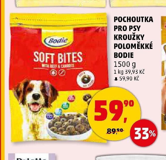 POCHOUTKA PRO PSY KROUŽKY POLOMĚKKÉ BODIE