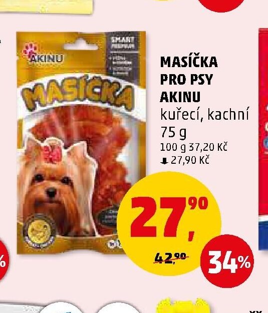 MASÍČKA PRO PSY AKINU kuřecí, kachní