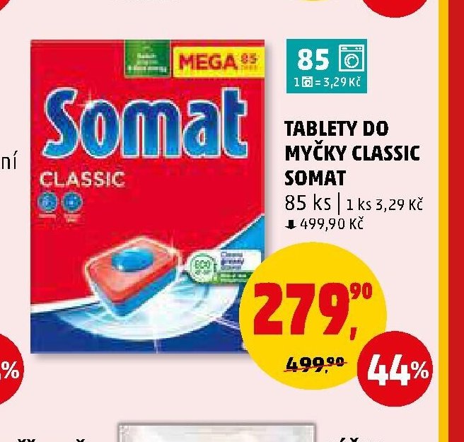 TABLETY DO MYČKY CLASSIC SOMAT