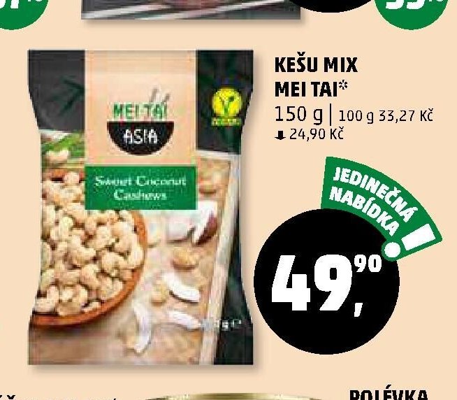 KEŠU MIX MEI TAI 150 g