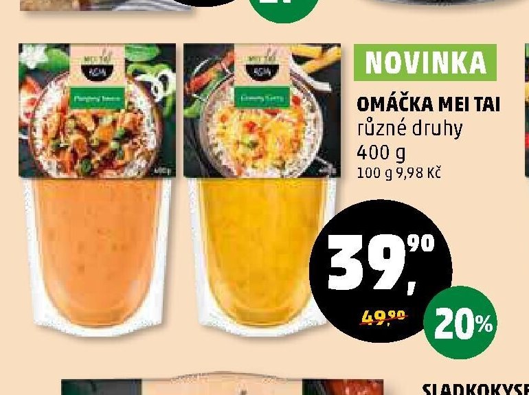 OMÁČKA MEI TAI různé druhy 400 g