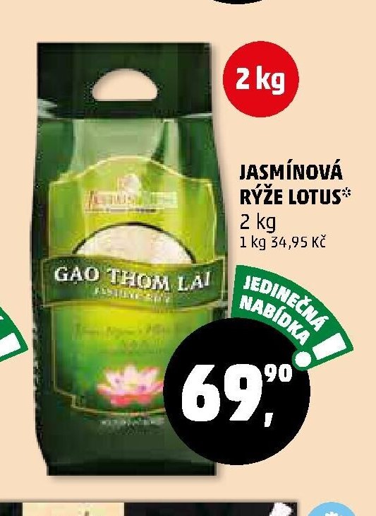 JASMÍNOVÁ RÝŽE LOTUS