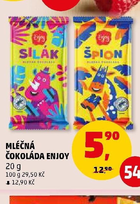 Mléčná čokoláda Enjoy