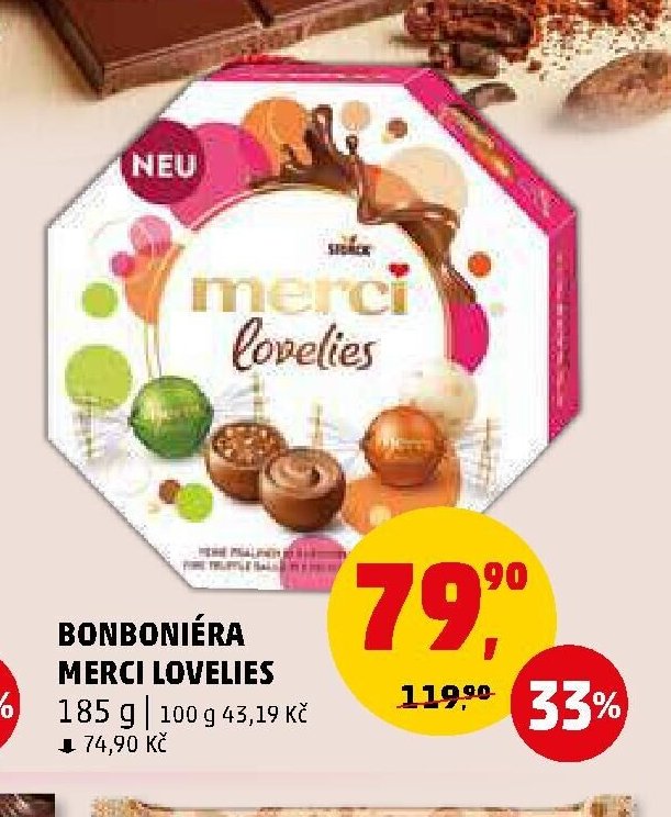Bonboniéra Merci Lovelies