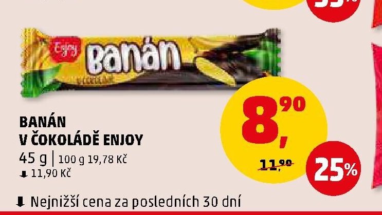 Banán v čokoládě Enjoy