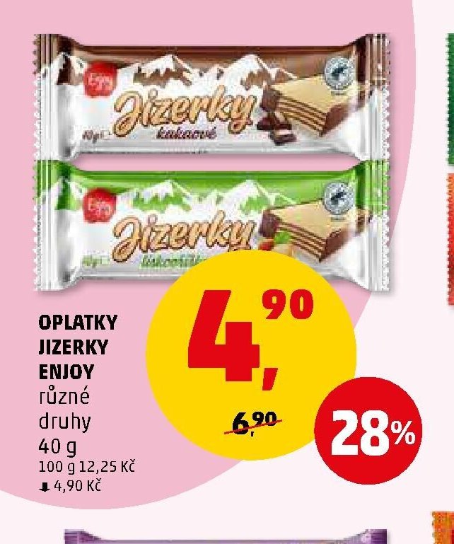 Oplatky Jizerky Enjoy
