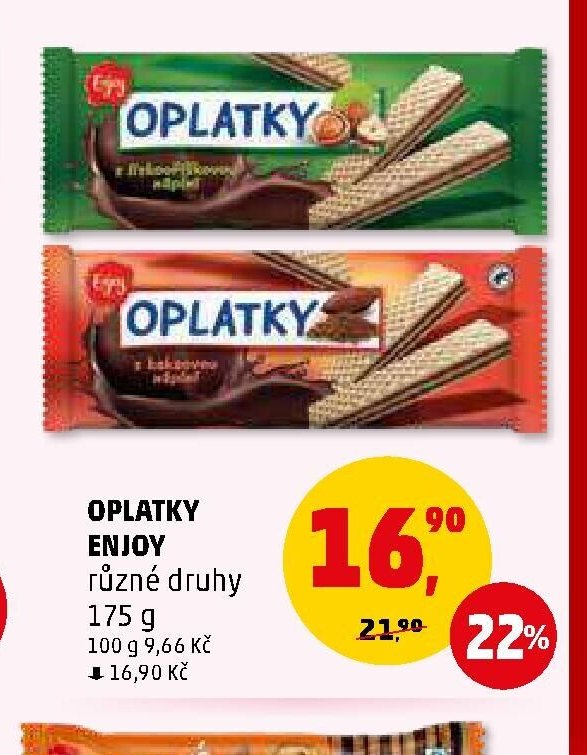 Oplatky Enjoy