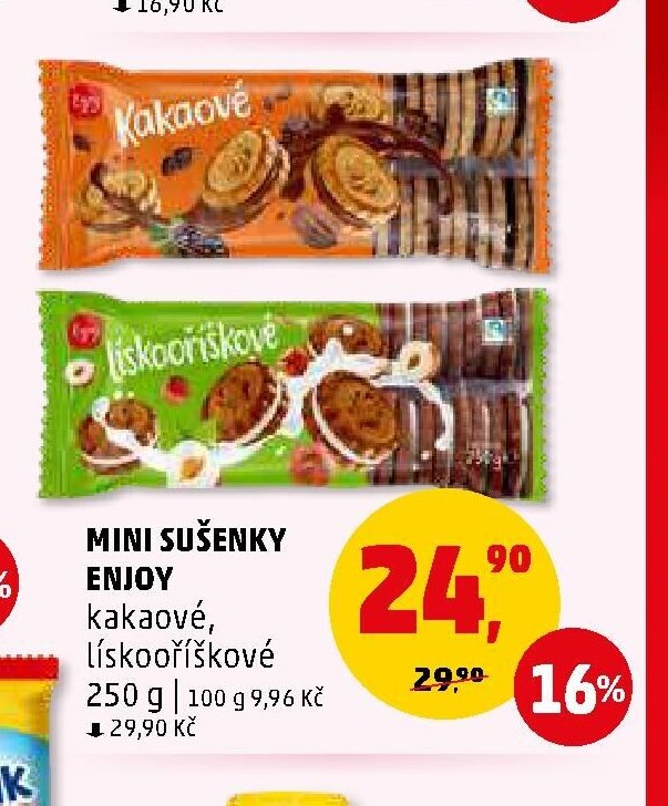 Mini sušenky Enjoy