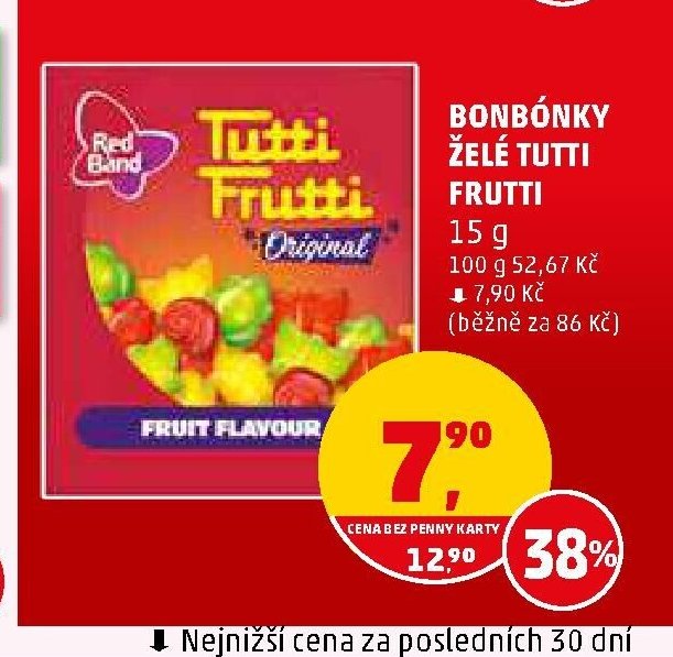 Bonbónky želé Tutti Frutti