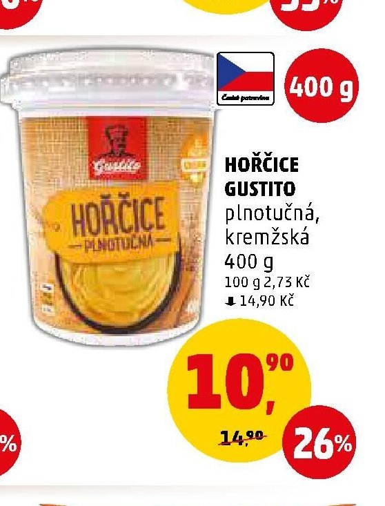 Hořčice Gustito