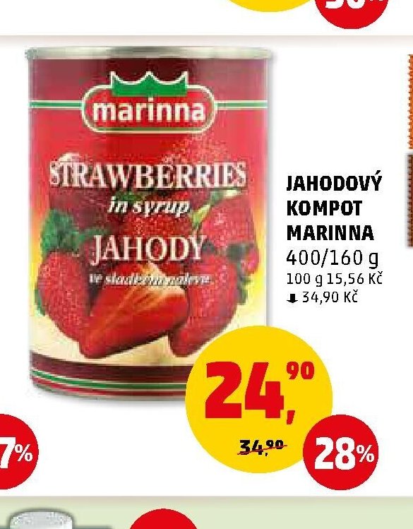 Jahodový kompot Marinna