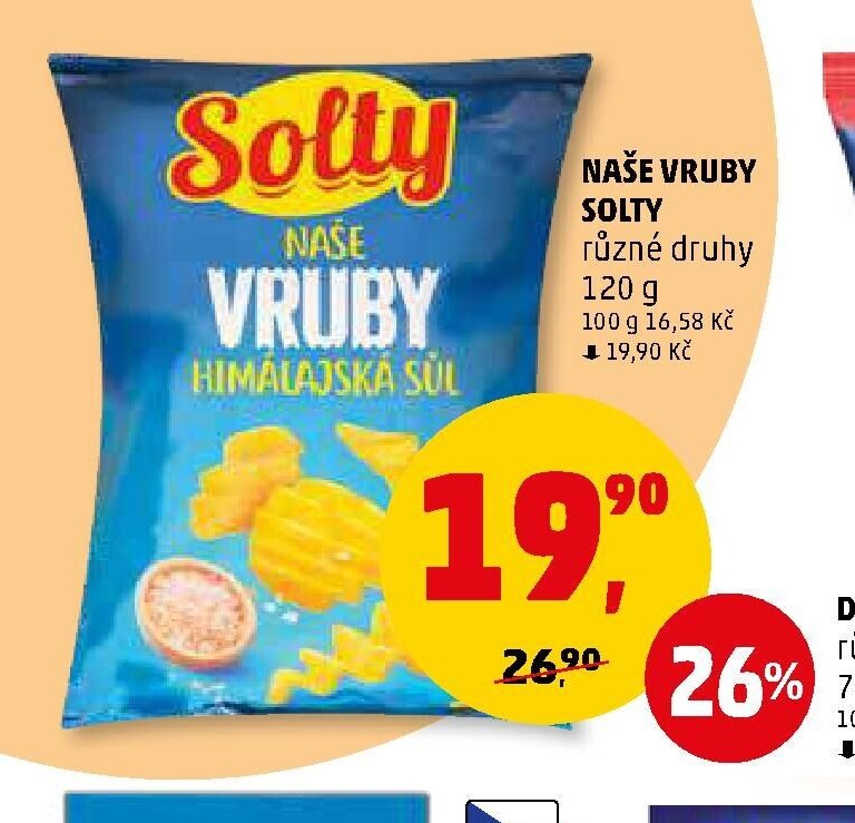 NAŠE VRUBY SOLTY různé druhy