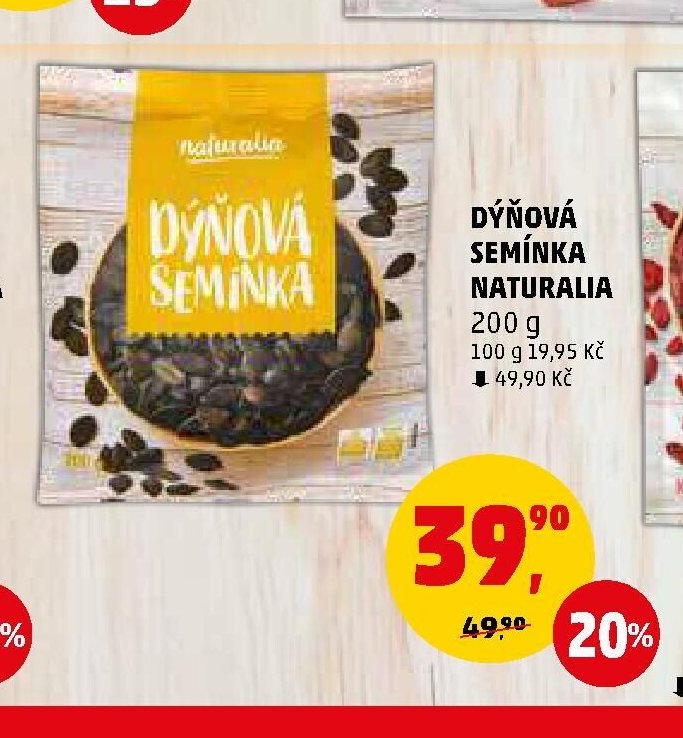 DÝŇOVÁ SEMÍNKA NATURALIA