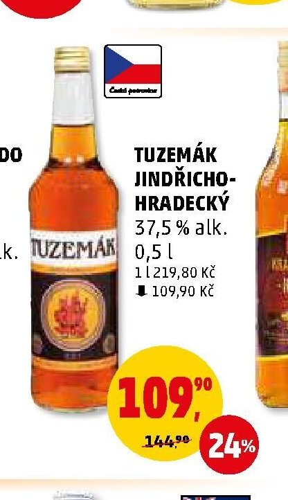 TUZEMÁK JINDŘICHO-HRADECKÝ 0,5 l