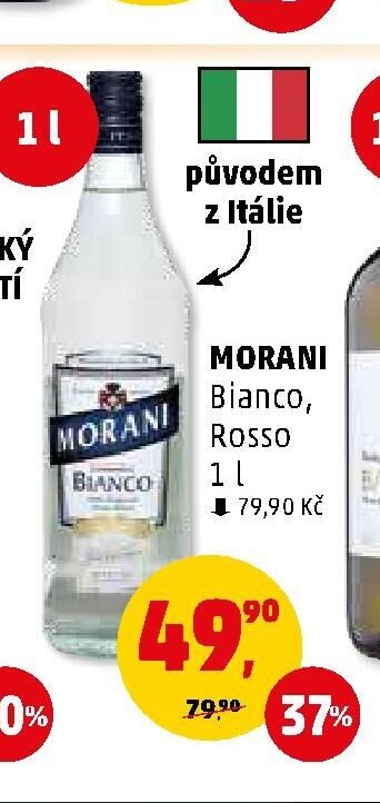 MORANI Bianco, Rosso 1 l