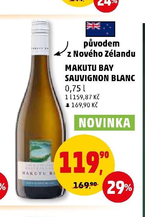 MAKUTU BAY SAUVIGNON BLANC 0,75 l