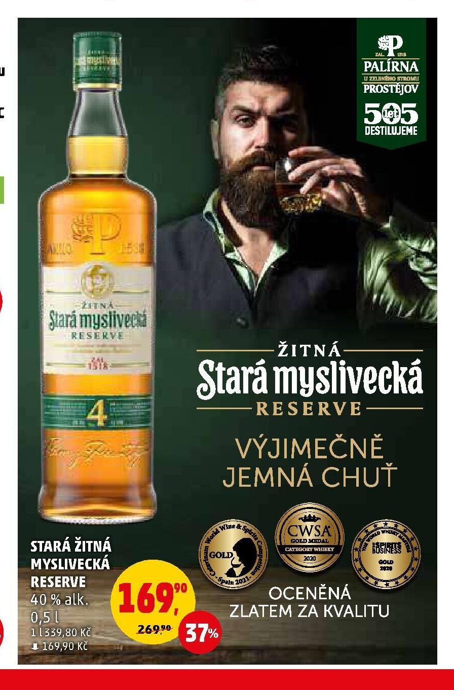 STARÁ ŽITNÁ MYSLIVECKÁ RESERVE 0,5 l