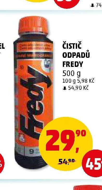 ČISTIČ ODPADŮ FREDY 500 g