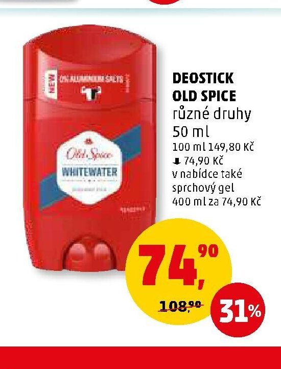 DEOSTICK OLD SPICE různé druhy 50 ml