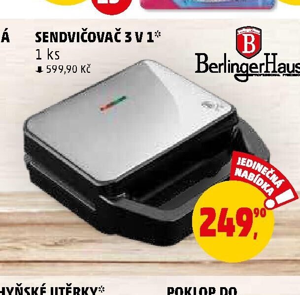 Sendvičovač 3 v 1